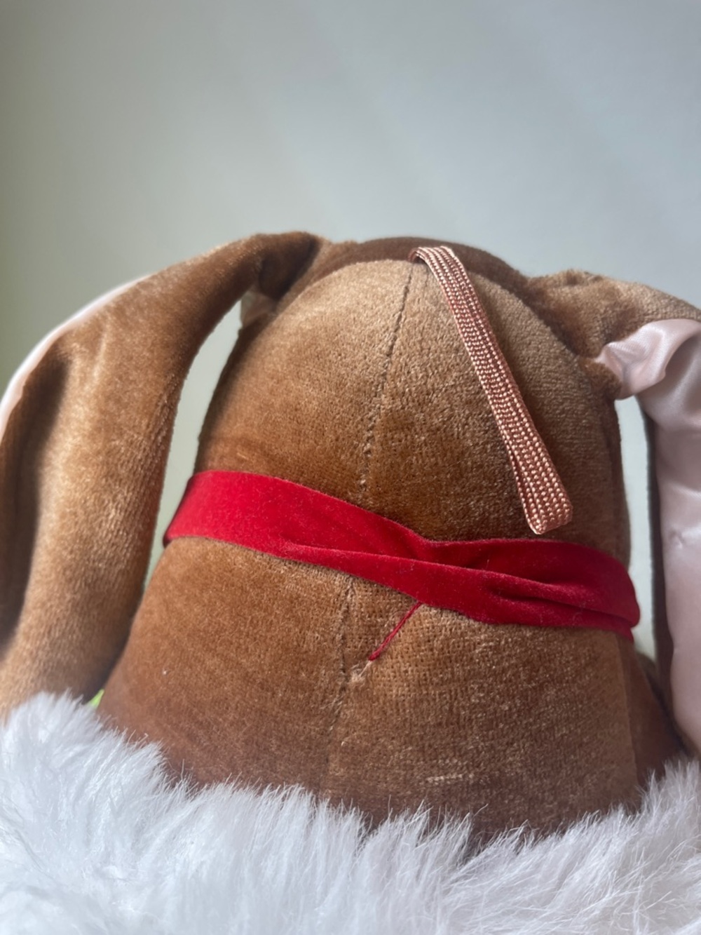 Vintage Christmas Velveteen Rabbit - Picture 14 of 17